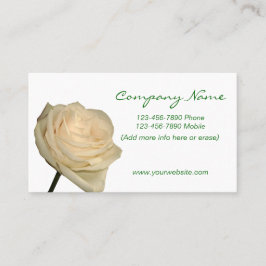 Visitenkarte - Blumen