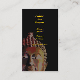Visitenkarte, Buddha wacht über dich! Visitenkarte