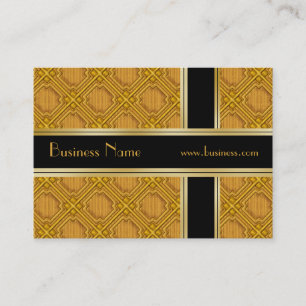Visitenkarte Business Black Gold Embossed 2
