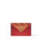 Visitenkarte Business Gold Streifen Red Velvet Jew