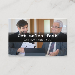 Visitenkarte der Werbefirma