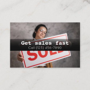 Visitenkarte der Werbefirma