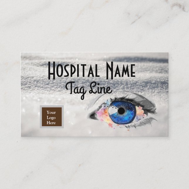 Visitenkarte des Arztes (Vorderseite)