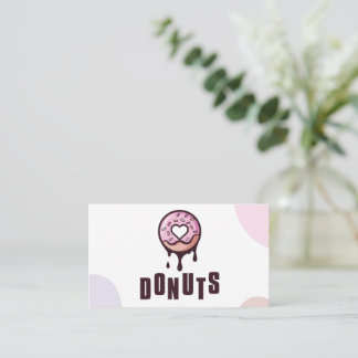 Visitenkarte Donut