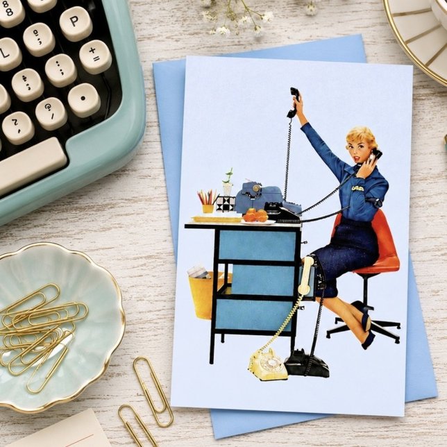Visitenkarte für administrative Assistenten (Von Creator hochgeladen)