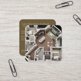 Visitenkarte für Architekten und Designer