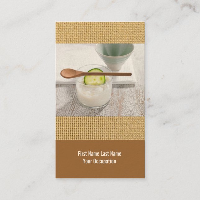 Visitenkarte für Ästhiker (Vorderseite)