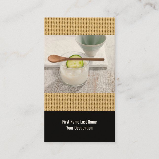 Visitenkarte für Ästhiker (Vorderseite)