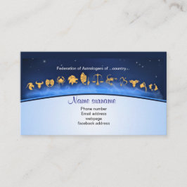 Visitenkarte für Astrologen