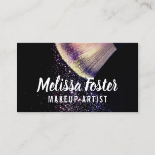 Visitenkarte für benutzerdefinierte Makeup-Künstle