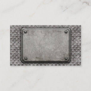 Visitenkarte für Blindgrunge-Metalldesign