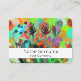 Visitenkarte für Blume