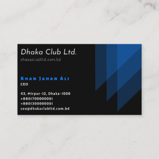 Visitenkarte für CEO