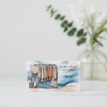 Visitenkarte für Damenmode-Boutique-Accessoires