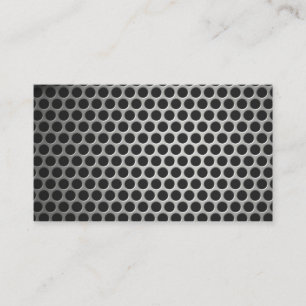 Visitenkarte für das Design von Blindmetallen
