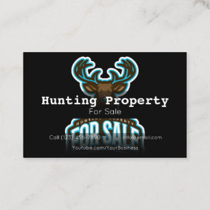 Visitenkarte für die Jagdgesellschaft