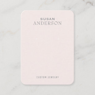 Visitenkarte für die Minimalistische Ohranzeige