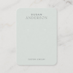 Visitenkarte für die Minimalistische Ohranzeige