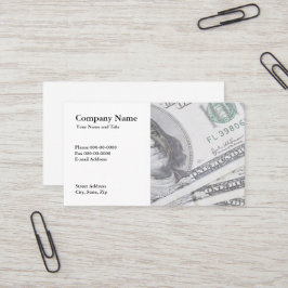 Visitenkarte für Finanzplaner