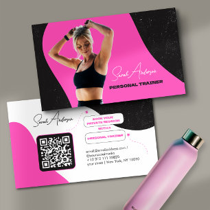 Visitenkarte für Fitness-Personal-Trainer