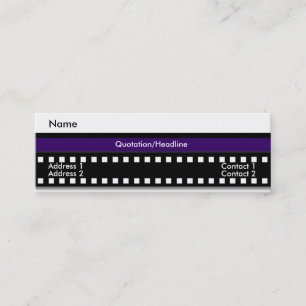 Visitenkarte für Fotografen