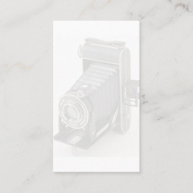 Visitenkarte für Fotografen Platzkarte (Vorderseite)