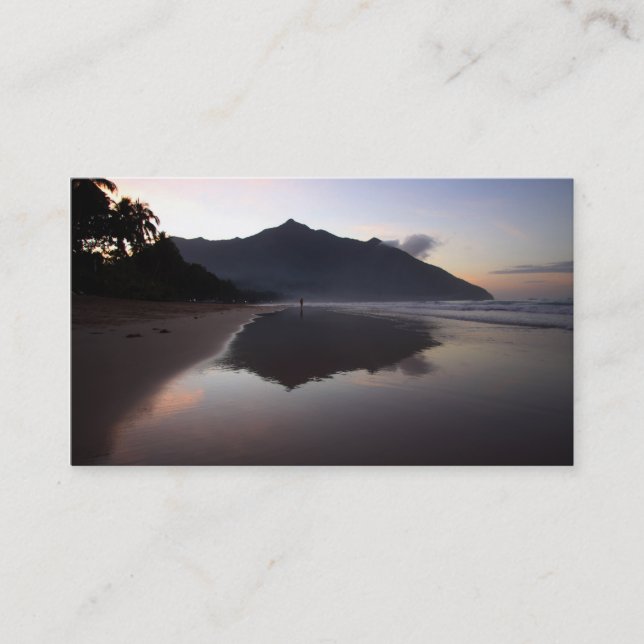 Visitenkarte für Fotografie mit Ihrem Foto auf der (Vorderseite)