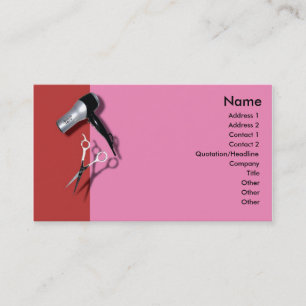 Visitenkarte für Friseursalon