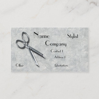 Visitenkarte für Hairstylist