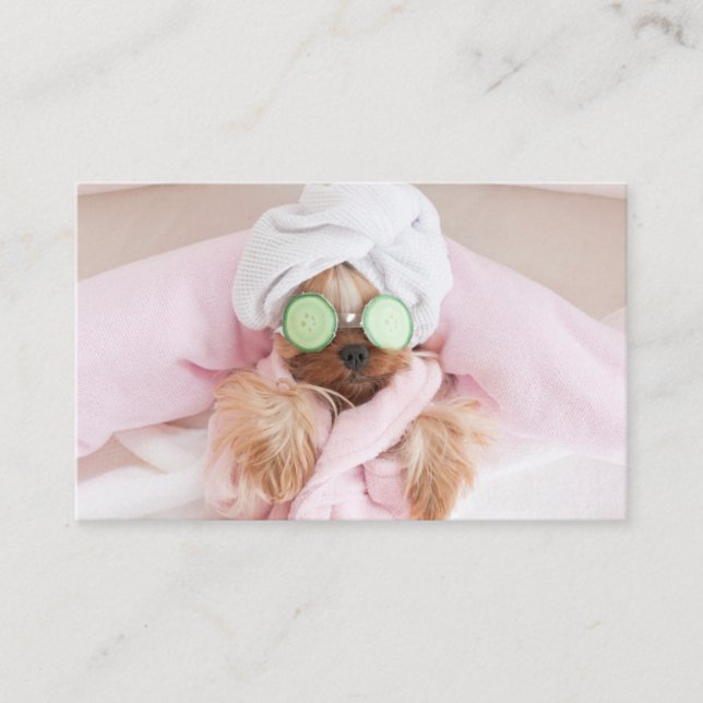 Visitenkarte für Hunde (Vorderseite)