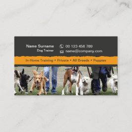 Visitenkarte für Hundetrainer