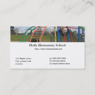 Visitenkarte für Lehrer