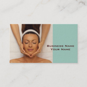 Visitenkarte für Massagetherapeuten