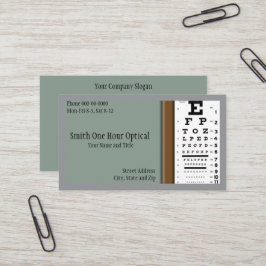 Visitenkarte für Optometristen