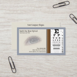 Visitenkarte für Optometristen