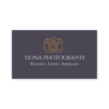 Visitenkarte für professionelle Fotografen