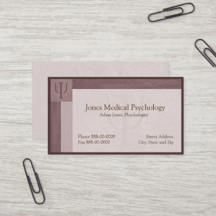 Visitenkarte für Psychologen