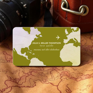 Visitenkarte für Reiseführer