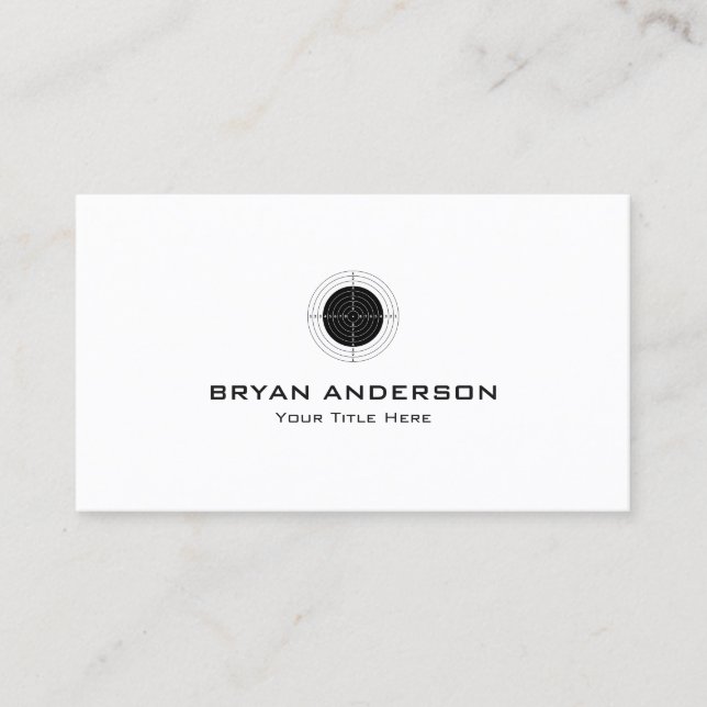 Visitenkarte für Sport (Vorderseite)