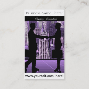 Visitenkarte für Unternehmensberater