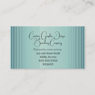 Visitenkarte „Grafikdesigner & Branding“