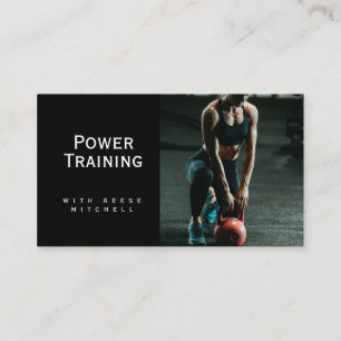 Visitenkarte, Gymnastiktraining individuell anpass Visitenkarte