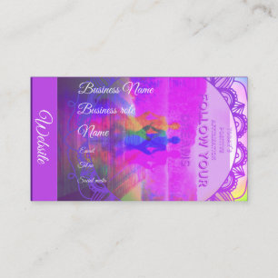 Visitenkarte im Holistischen Stil