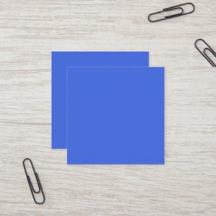 Visitenkarte im Quadrat Royal Blau