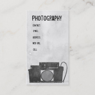 Visitenkarte Kamera Fotografie