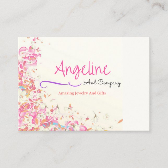 Visitenkarte-Kupons Rabattkarte (Vorderseite)