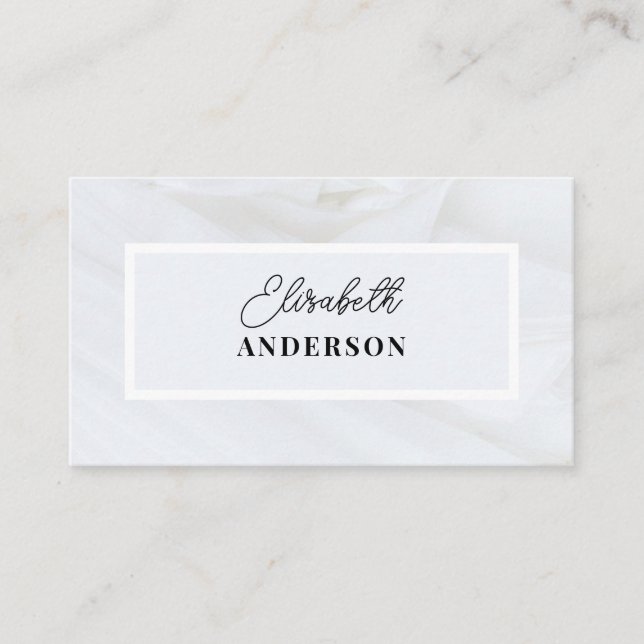 Visitenkarte mit Texturhintergrund. (Vorderseite)