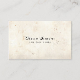 Visitenkarte mit Vintagem Rahmen