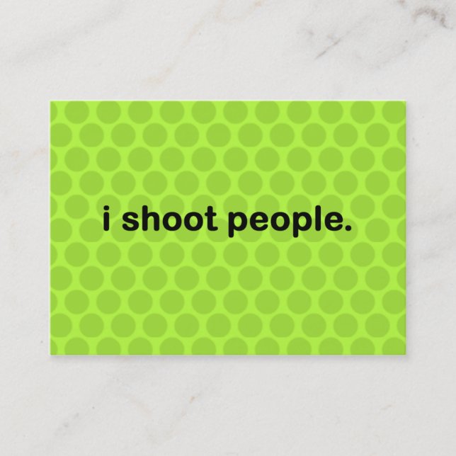 Visitenkarte - MOLLIG (Vorderseite)