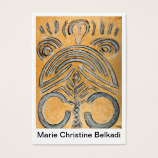 Visitenkarte Originelle Kunstwerke Abstrakte Kunst